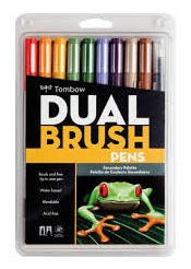 Imagen 4 de 6 de Marcadores Tombow Dual Brush Punta Pincel