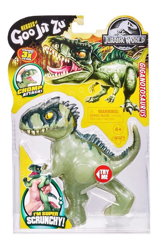 Dinosaurio Jurassuc World Heroes Goo Jit Zu Giganotosaurus