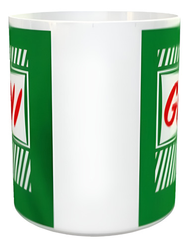 Taza Cerámica Sublimada Gaseosa Gini Mermelada Blanco Gini D1