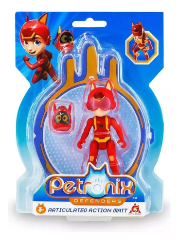 Figura Petronix Defenders De 7cm. Matt, Jia, Tim, Emma