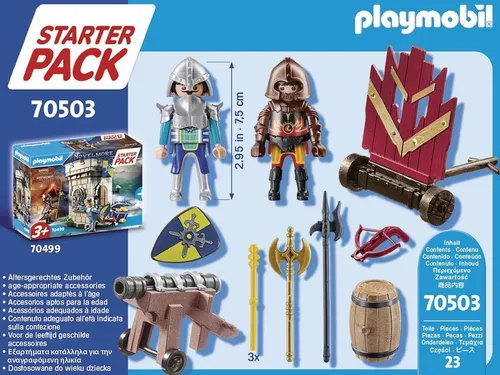 Muñeco Starter Pack Novelmore Playmobil 70503