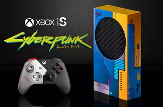 Skin Xbox Series S Cyberpunk