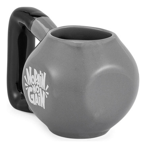 Taza de cerámica con pesas Kettlebell Cross Bodybuilding Academy en 3D