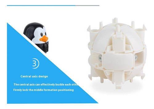 2*2 Animales Cubos Rubikcubo De Rubik Del Pingüino