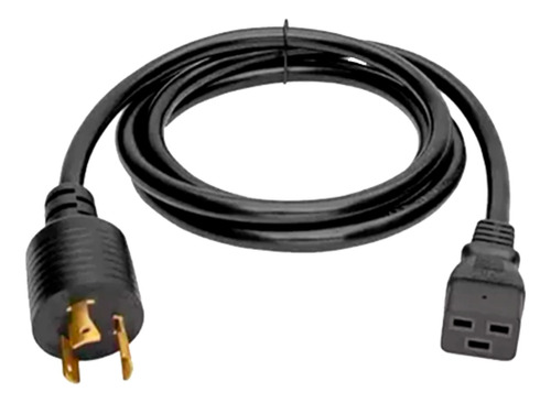 Cable De Poder Para Pdu Servidor L6-20p A C19 20a 300v 3mts