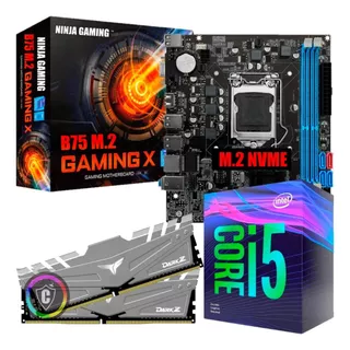 Kit Upgrade Gamer - Intel Core I5 3.4ghz + H61 + 16gb De Ram