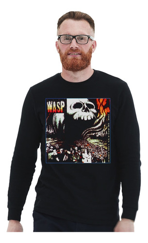 Polera Ml Wasp The Headless Children Metal Impresión Directa