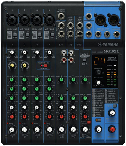 Mixer Consola Yamaha Mg10xu / Garantia / Envio Gratis
