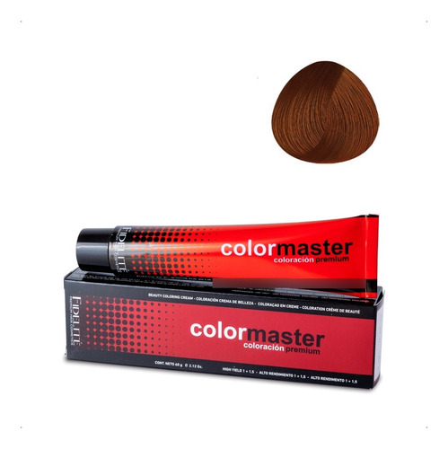 Tinta Color Máster Nº6/5 Rubio Oscuro Caoba 60 Ml Fidelite