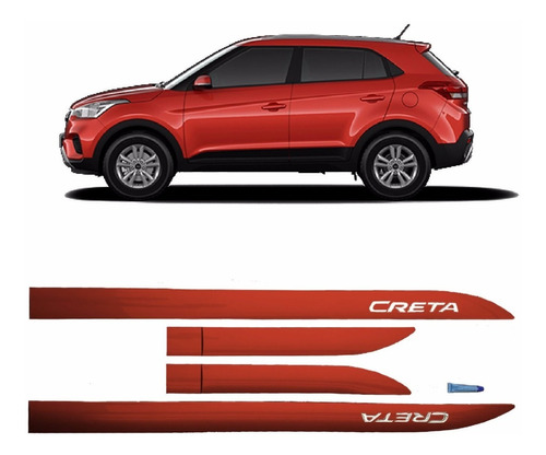 Friso Modelo Original Faca Hyundai Creta - Todas As Cores