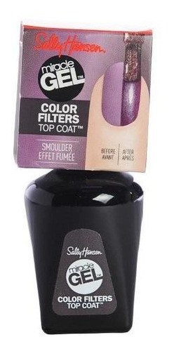 Sally Hansen Miracle Gel Top Coat Smoulder Filtro Uña Brillo