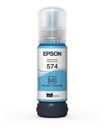 Refil De Tinta Epson T574520 Ciano Claro - L8050 L18050