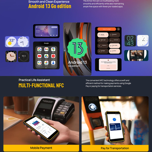 Ulefone Armor X12 - Celular Todo Terreno Resistente Caidas