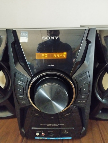 Minicomponente Hifi Sony Impecable 120 Rms Negro 120 W (Usado)