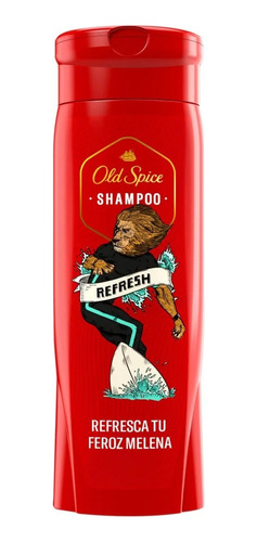 2 Pzs Old Spice Refresh Shampoo 400ml