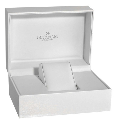 Reloj Grovana Kensington Royal 1542.1144 Zafiro Original Plateado Y Dorado Dorado Verde