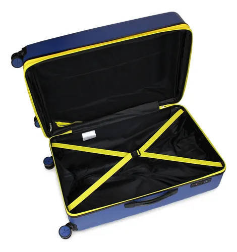 Pack Maleta Grande Ibiza 23kg Azul + Organizador Nautica
