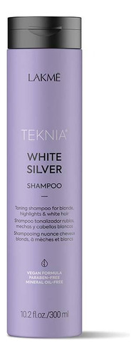 Shampoo Lakme Teknia White Silver 300ml Antioxidante Protege