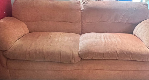 Hermosa Sala Boal Color Naranja En 3 Piezas Naranja Oscuro (Usado)