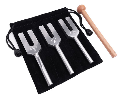 Set De Diapasones 4096 Hz 4160 Hz 4225 Hz Set Tu