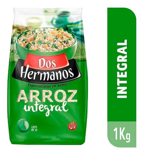 Arroz Integral Dos Hermanos 1kg