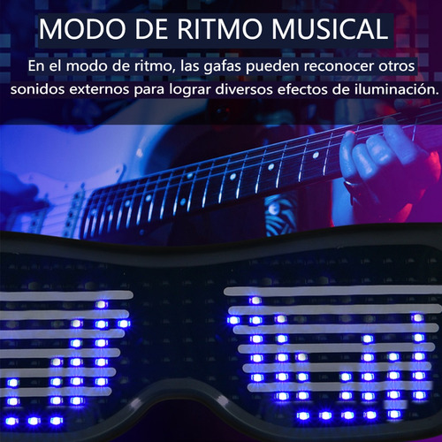 Gafas Led Gafas Led Bt Personalizables Resplandor