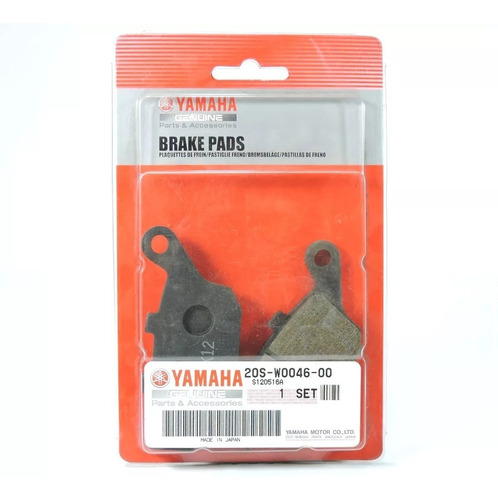 Pastillas De Freno Traseras Yamaha Xj6 06 11 Original Palerm