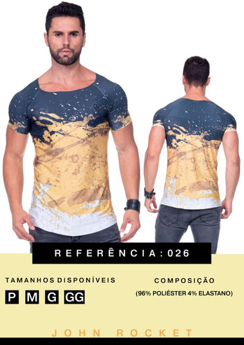 Imagem 2 de 6 de Camiseta John Rocket 2021 Raglan 026 Bulking Maromba Fitness