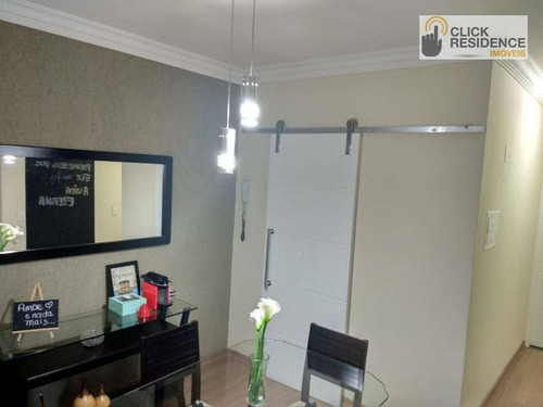 Imagem 3 de 13 de Apartamento 2 Dormitórios ( Local Nobre ) À Venda De 56,00 M² Por R$ 297.000 - Centro - São Bernardo Do Campo/sp - Ap0694