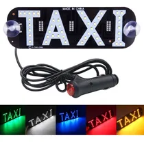 Comprar Letrero Taxi Led Vber Libre  Luminoso Para Auto Para Vehicul