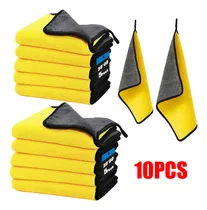 Comprar Paño Microfibra Auto 10 Pzs 30x40 Y 30x60 Cuidado Del Hogar