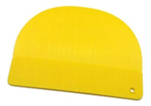 Cornett Plastico Deses Plast Rasqueta Reposteria 12 X 9 Cm Color Amarillo