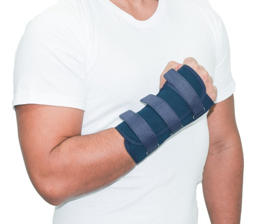 Imagen 1 de 3 de Brace De Muñeca Body Help Azul Oscuro