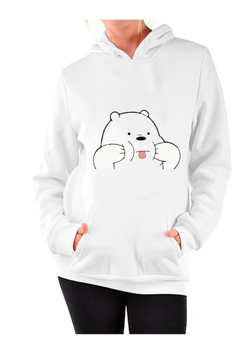 Sudadera Oso Polar Osos Escandalosos Adulto Unisex