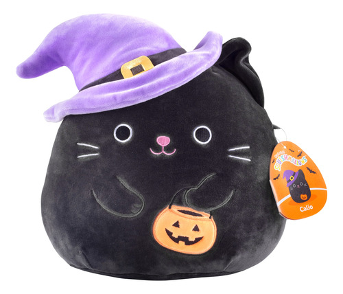 Squishmallows 10 Calio La Bruja De Gato Negro - Lluscuos Ke