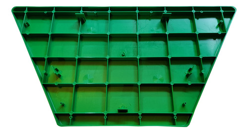 Cubierta Trapezoidal Chica De Polipropileno 91x42cm