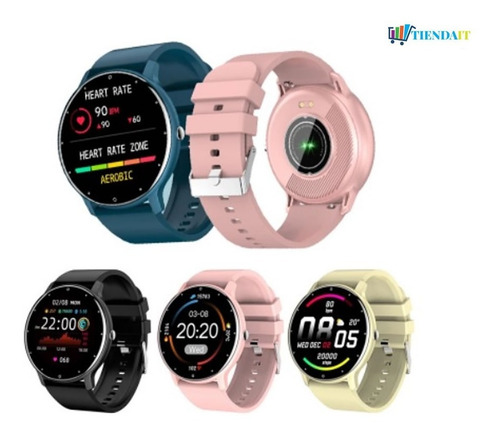 Reloj Inteligente Pulsera Zl02 Deportivo Mujeres Hombres