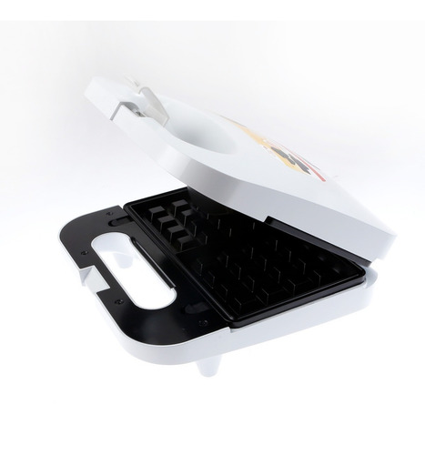 Tostadora Sandwichera Wafflera Smart Tek Accesorios 2 En 1