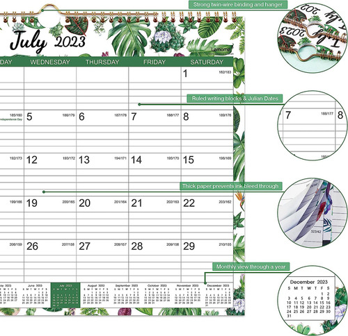Calendario 2023-2024-2023-2024 El Calendario De Pared Cubre