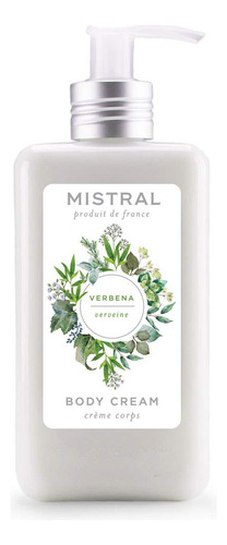 Mistral Crema Corporal De Karite Y Oliva Organicos, Verbena