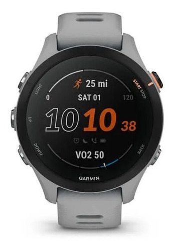 Reloj Inteligente Garmin Forerunner 255s Powder Grey Color Gris