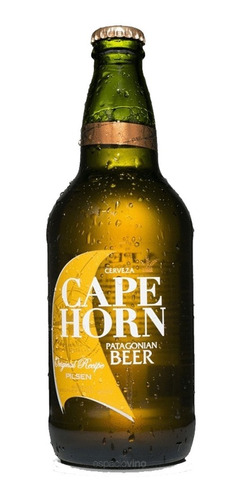 Cape Horn Pilsener 500 Ml Cerveza Artesanal Tierra Del Fuego