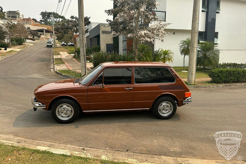 Vw Brasilia 75/75 Apta Placa Preta