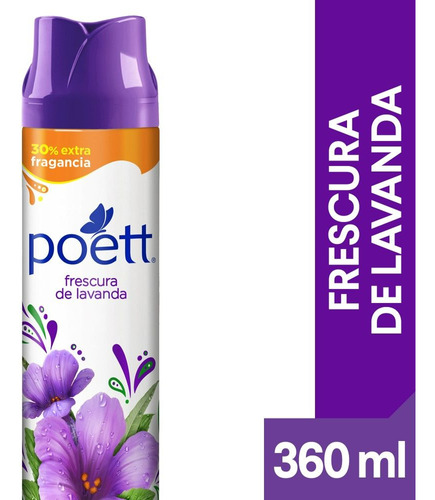 Desodorante Ambiental Poett Lavanda 360 Ml