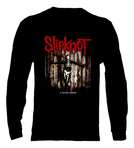 Polera Manga Larga Slipknot - Ver 01 - .5: The Gray Chapter