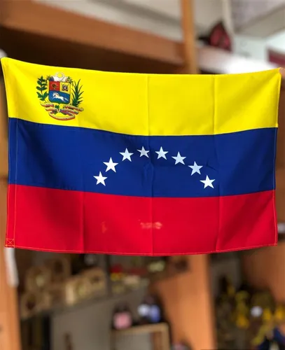 Bandera De Venezuela 1m 20cm
