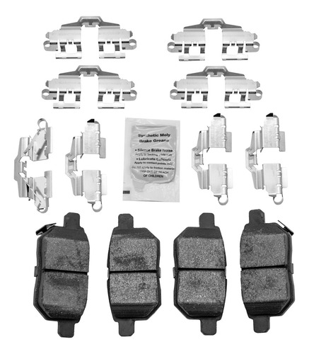Juego De Balatas Toyota Corolla 2009-2013 Omniparts