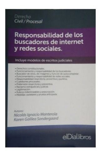 Responsabilidad De Los Buscadores De Internet Y Redes Social