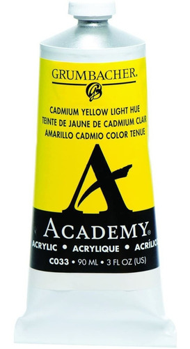 Grumbacher Academy Pintura Acrilica, 3 fl Oz/3 oz Tubo De