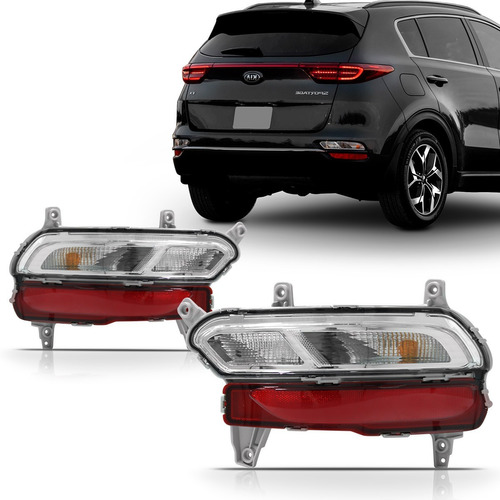 Refletor Parachoque Traseiro Sportage 2020 2021 22